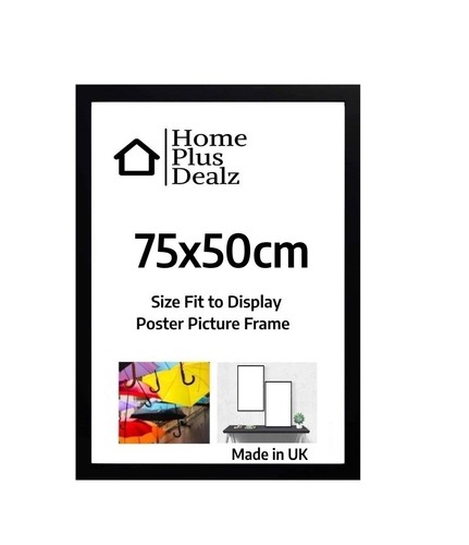 Black photo picture poster - black,