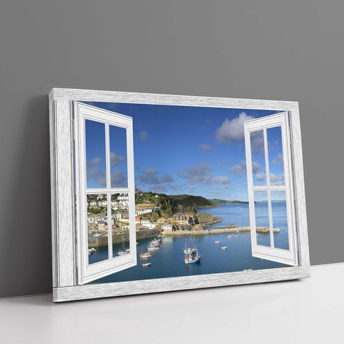 Window frame mevagissey - window, frame.