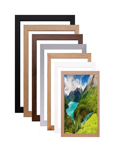 Wood panoramic photo frame - wood,