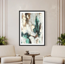 Large Thin Black Photo Frame