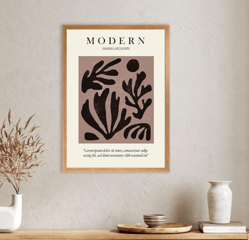 50x70cm oak effect - 50x70cm, poster