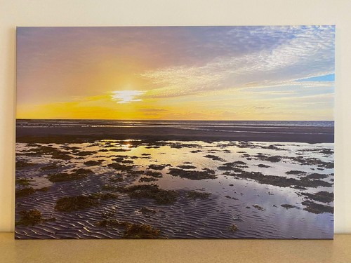 Greenan beach sunset - sunset, ayrshire