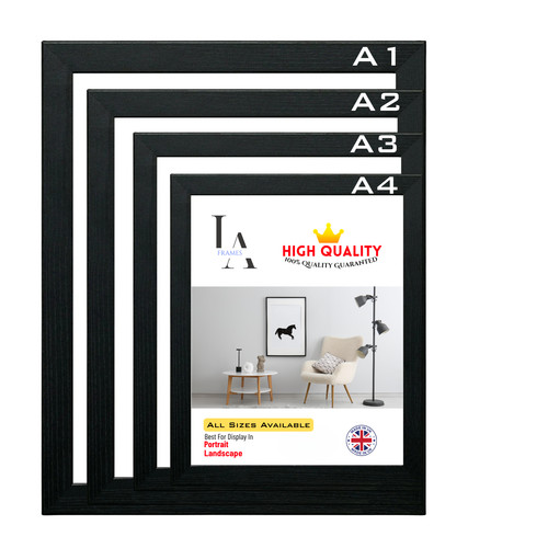 Black picture frame - frame, a1