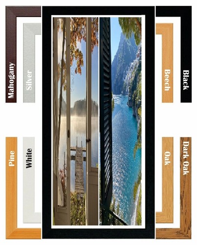 Panoramic sizes picture - sizes, frames