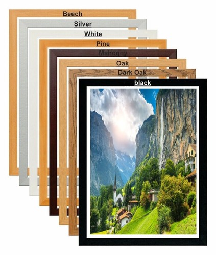 Photo poster frame wood - photo,