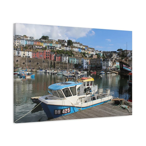 Brixham harbour devon fishing - devon,