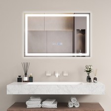 75x50cm LED Bathroom Mirror