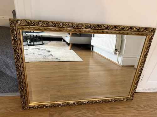 Ornate antique gold framed - ornate,